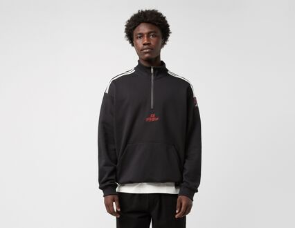 adidas Originals x 100 Thieves Quarter Zip Sweatshirt, Black - XL