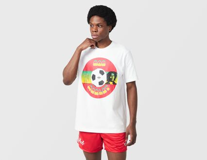 adidas Originals x Bob Marley Ball T-Shirt, wit
