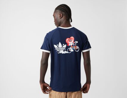 adidas Originals x Made By Nelson California T-Shirt, blauw - S