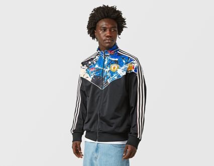 adidas Originals x Manchester United x The Stone Roses Track Top, zwart - L