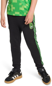 adidas Originals X Minecraft Broeken Kinder - Zwart - Maat 159 - 164 CM - Katoen Jersey Black