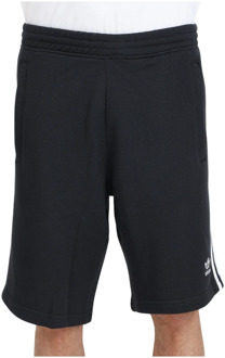 adidas Originals Zwarte Adicolor 3 Strepen Shorts Adidas Originals , Black , Heren - Xl,L,M,S,Xs