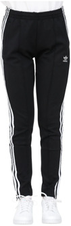 adidas Originals Zwarte sportbroek voor dames Adidas Originals , Black , Dames - M,Xs