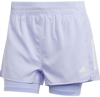 adidas OTR 2in1 Short Dames blauw - L
