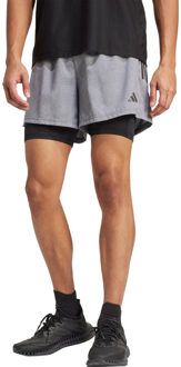 adidas OTR 2in1 Short Heren grijs - M