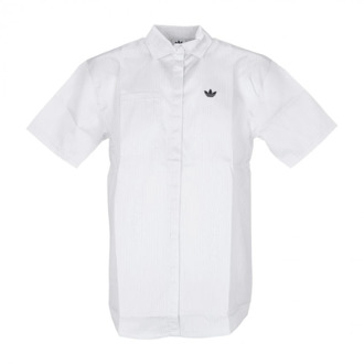 adidas Overhemd, Koop los overhemd wit/grijs tegen een verlaagde prijs Adidas , White , Dames - 2Xl,Xl,L,M