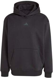 adidas Oversize Sweater Met Capuchon Heren-Zwart - S,M,L,XXL