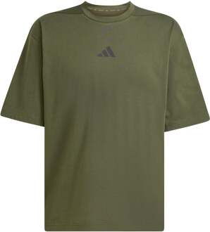 adidas Oversize T-shirt Heren-donkergroen - S,M,L,XL,XXL