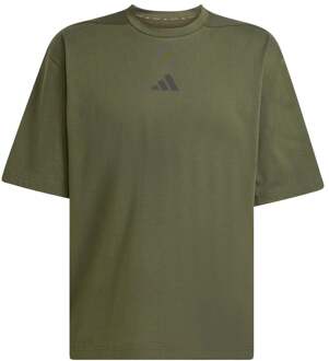 adidas Oversize T-shirt Heren-donkergroen - XL
