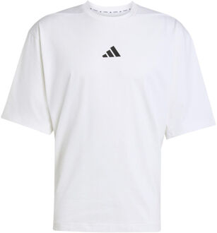 adidas Oversize T-shirt Heren-Wit - S,L,XL,XXL
