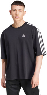 adidas Oversize T-shirts Heren - Grijs - Maat XS - Katoen Jersey Grey