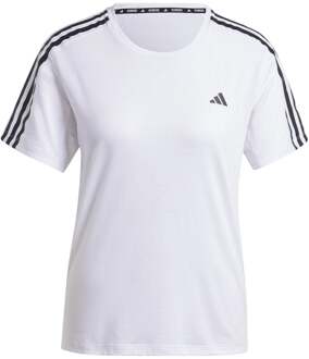 adidas Own The Run 3S Hardloopshirt Dames-Wit - S,L,XL