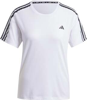 adidas Own The Run 3S Hardloopshirt Dames-Wit - XS,S,M,L,XL