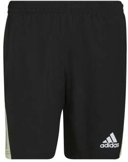 adidas Own The Run 5in Hardloopshorts Heren-Zwart,Crème - S