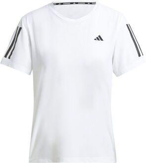 adidas Own The Run B Tee Topje Hardlopen Dames wit - XS