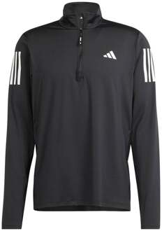 adidas Own the Run Half-Zip Hardloopshirt Heren zwart - XXL