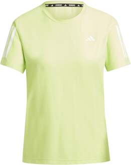 adidas Own the Run Hardloopshirt Dames groen - XS,S,M,L,XL