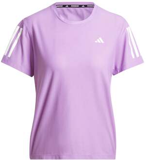adidas Own the Run Hardloopshirt Dames mauve - XS