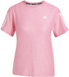 adidas Own the Run Hardloopshirt Dames pink - XS