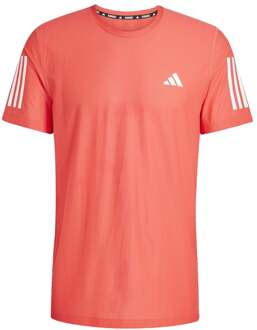 adidas Own the Run Hardloopshirt Heren-koraal - XL