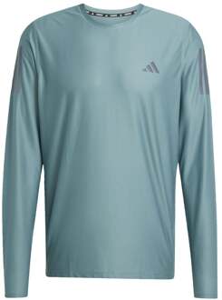 adidas Own The Run Hardloopshirt Heren salie - XXL