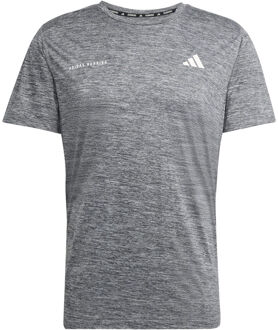 adidas Own The Run Hardloopshirt Heren-Zwart,Donkergrijs - S,M,XL