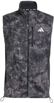 adidas Own The Run Hardloopvesten Heren-Grijs,Zwart - L