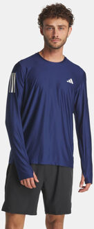 adidas Own The Run Longsleeve Tee Shirt Blauw - XL