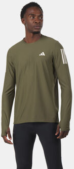 adidas Own The Run Longsleeve Tee Shirt Groen - M