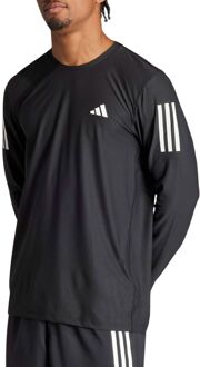 adidas Own The Run Longsleeve Tee Shirt Zwart - XL