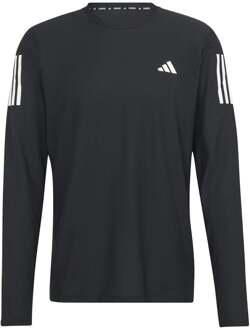 adidas Own The Run Longsleeve Tee Shirt Zwart - XL