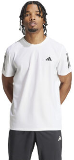 adidas Own the Run Shirt Heren wit - zwart - XL