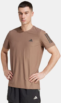 adidas Own The Run T-Shirt Bruin - M