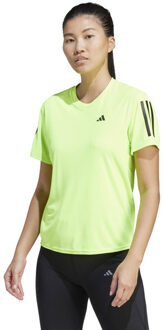 adidas OWN The Run T-Shirt Dames geel - XL