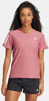 adidas Own The Run T-Shirt Dames Paars - L