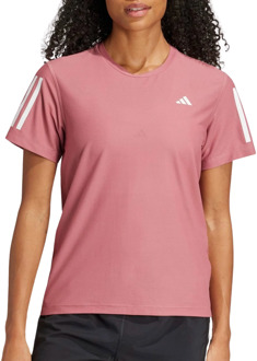 adidas Own The Run T-Shirt Dames Paars - L