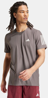 adidas Own The Run T-Shirt Grijs - M