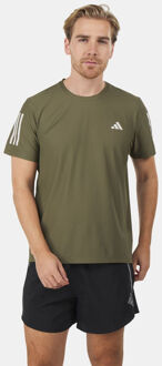 adidas Own The Run T-Shirt Groen - L