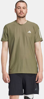 adidas Own The Run T-Shirt Groen - L