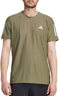 adidas Own The Run T-Shirt Groen - L