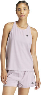 adidas Own the Run Tanktop Dames lichtroze - M