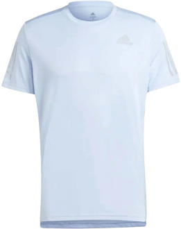 adidas Own The Run Tee - Blue Dawn/Reflective Silver