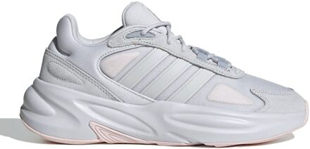 adidas ozelle cloudfoam sneakers grijs/roze dames - 39