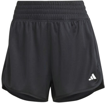 adidas Pacer Knit High-Rise Shorts Dames zwart - XS