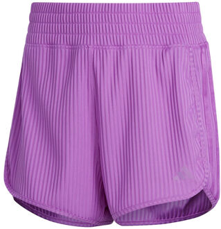 adidas Pacer Rib Shorts Dames-Berry - XL