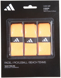 adidas Padel Overgrip Verpakking 3 Stuks oranje - one size