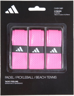 adidas Padel Overgrip Verpakking 3 Stuks pink - one size