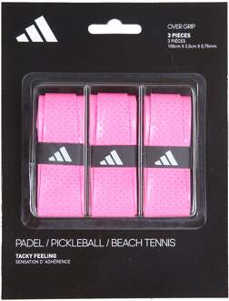 adidas Padel Overgrip Verpakking 3 Stuks-Pink roze - nosize