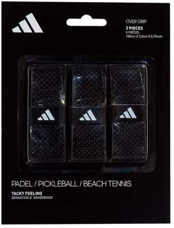 adidas Padel Overgrip Verpakking 3 Stuks-Zwart - nosize