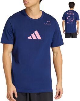 adidas Padel Zone Graphic Shirt Heren - XXL